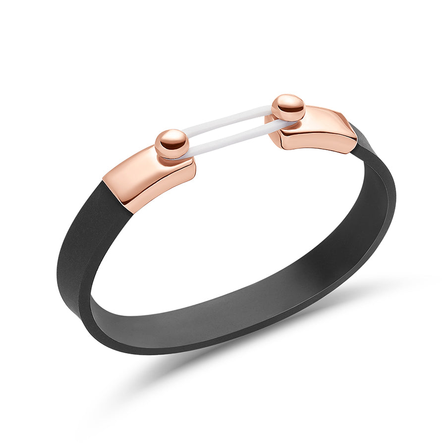 LOVESNAP Bundle - Bracelet Black / Rosegold & Journal Mushroom