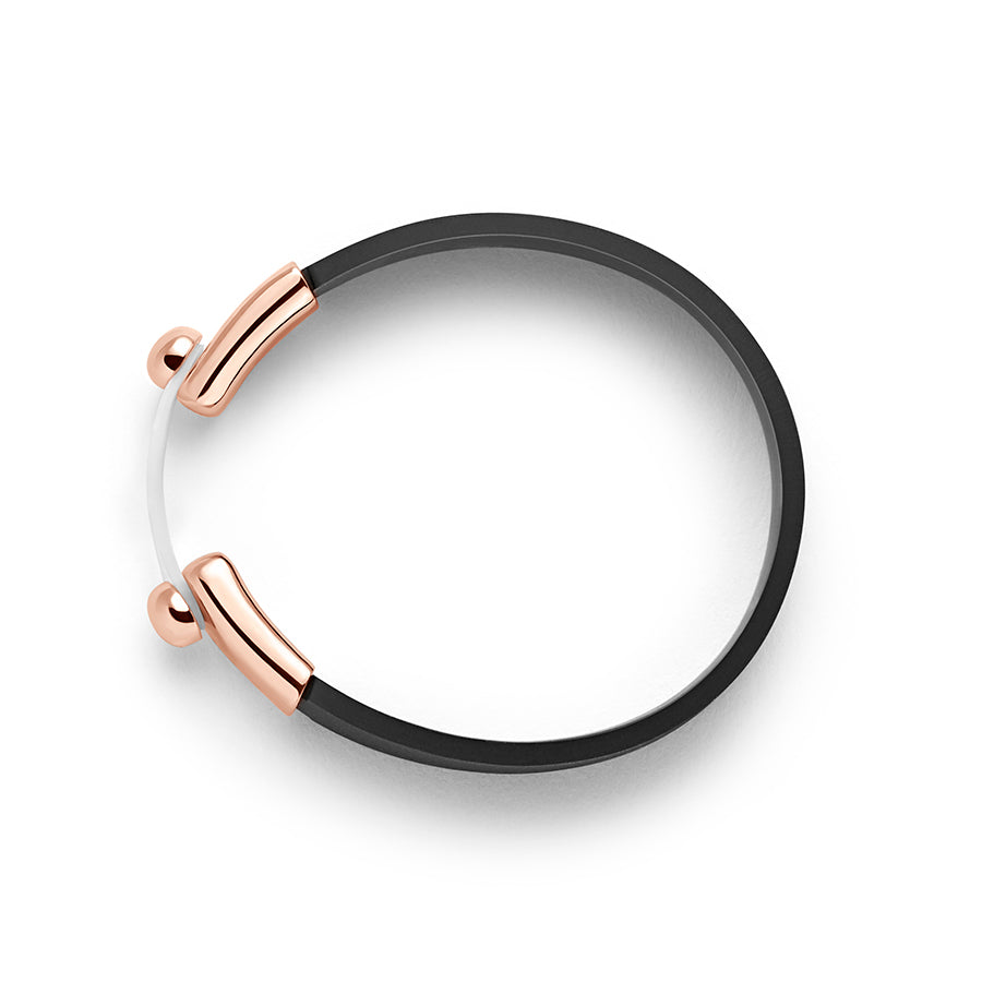 LOVESNAP Bundle - Bracelet Black / Rosegold & Journal Mushroom