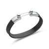 LOVESNAP Bundle-Bracelet Black / Silver & Journal Mushroom