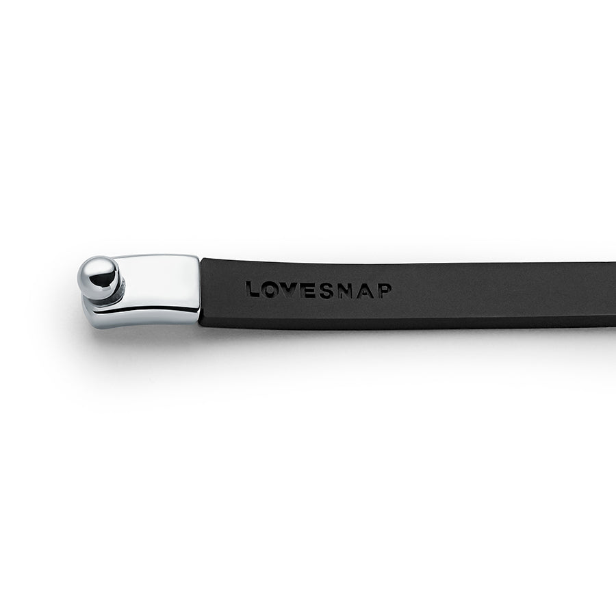 LOVESNAP Bundle - Bracelet Black/ Silver & Journal Vanilla