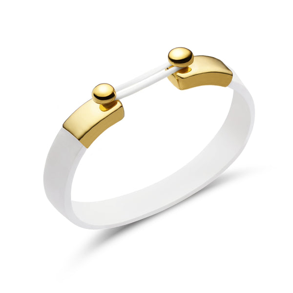 LOVESNAP Bundle-Bracelet White / Gold& Journal Mushroom