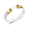 LOVESNAP Bundle - Bracelet White / Gold& Journal Vanilla