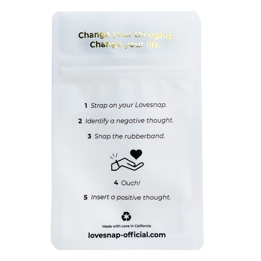 LOVESNAP Bundle - Bracelet Black/ Silver & Journal Vanilla