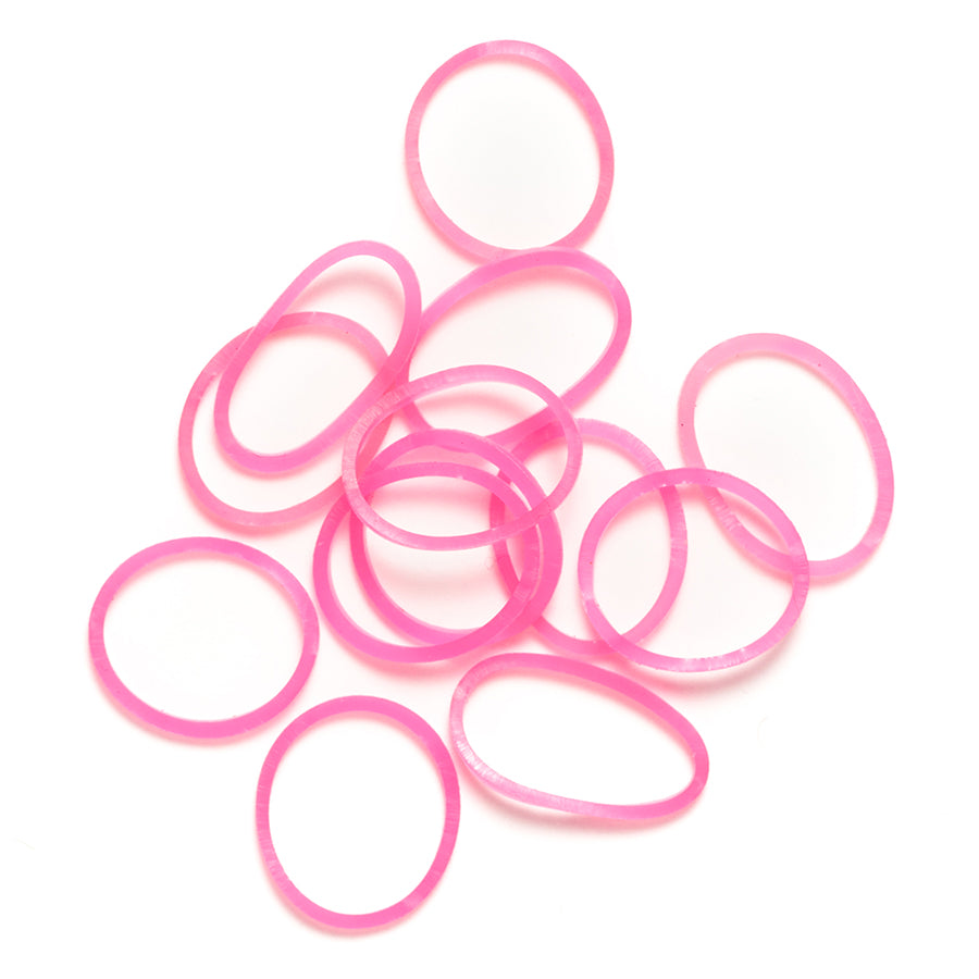LOVESNAP Rubber Bands Pink