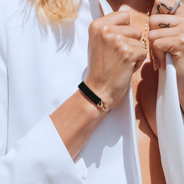 Bracelet - Black/Rose Gold