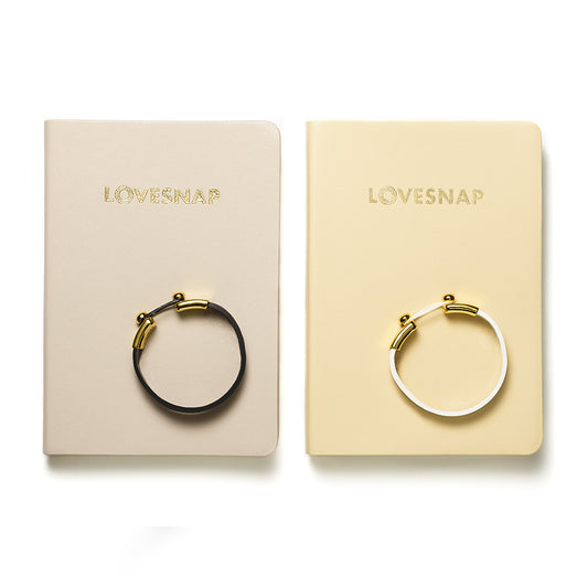 LOVESNAP  Companion Bundle -  2 Bracelets  &  2 Journals