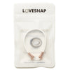 LOVESNAP Bundle - Bracelet White Silver & Journal Vanilla