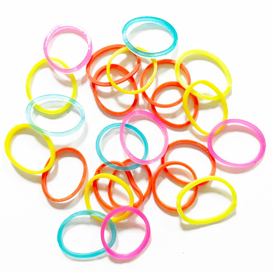 LOVESNAP Rubber Bands Mixed Colors